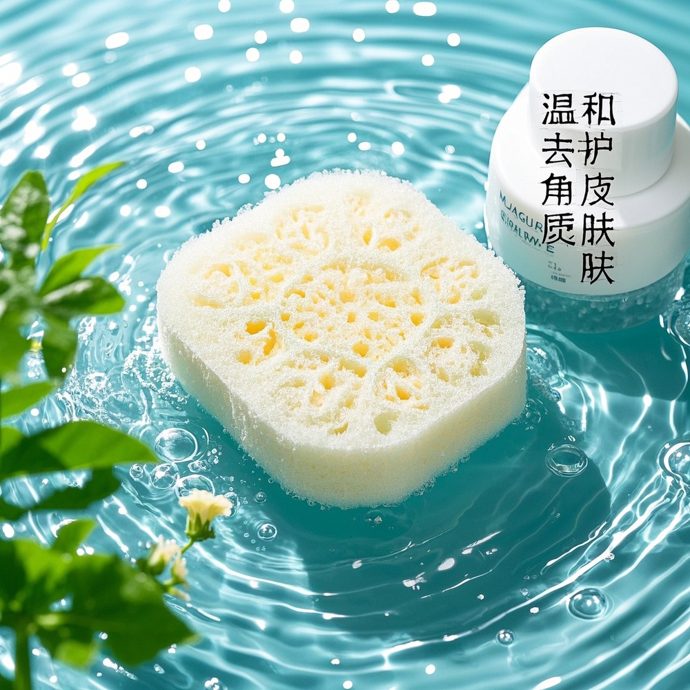 Natural Loofah Bath Sponge: Gently Exfoliate and Nourish Your Skin
